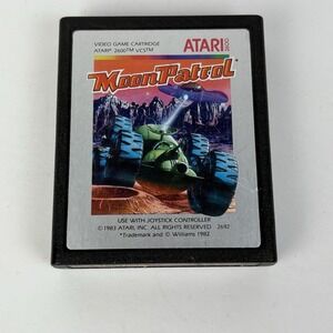 1983 Moon Patrol Atari 2600 Video Game Cartridge CX2692